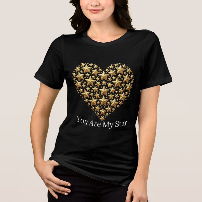 Luxury Celestial Love Graphic for T-Shirts (Front)