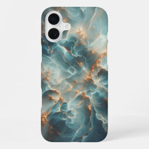 Luxury Celestial Teal Marble Phone Case - Radiant