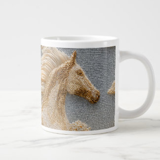Luxury Ceramic Gift for Horse Lovers Large Coffee Mug