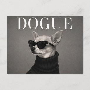 Luxury Chihuahua Dog Portrait Postcard