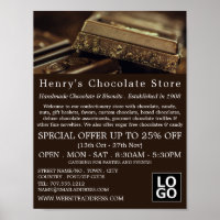 Luxury Chocolate, Confectionery Supplies Advert