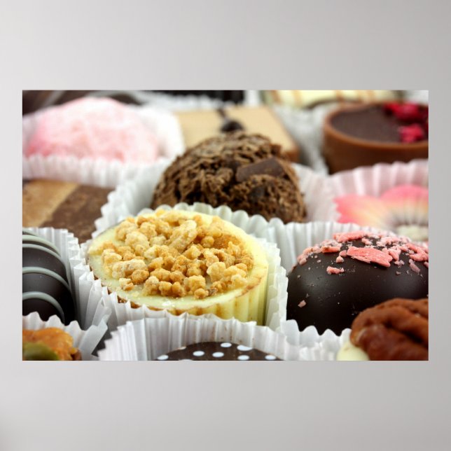 Luxury Chocolates Poster (Front)