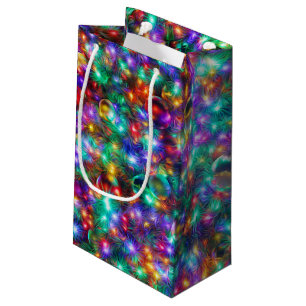 Luxury Christmas Sparkling Stars Small Gift Bag
