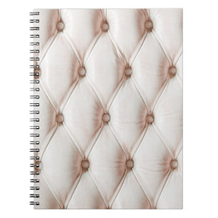 Luxury classic leather texture,old rose colour notebook