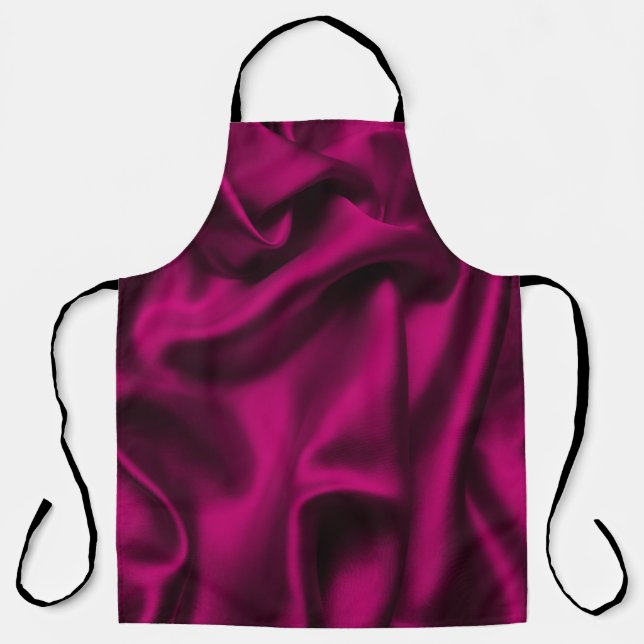 Luxury Cloth Abstract: Grunge Silk Wave Apron (Front)