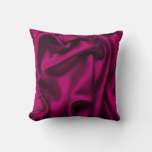 Luxury Cloth Abstract: Grunge Silk Wave Cushion