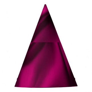 Luxury Cloth Abstract: Grunge Silk Wave Party Hat