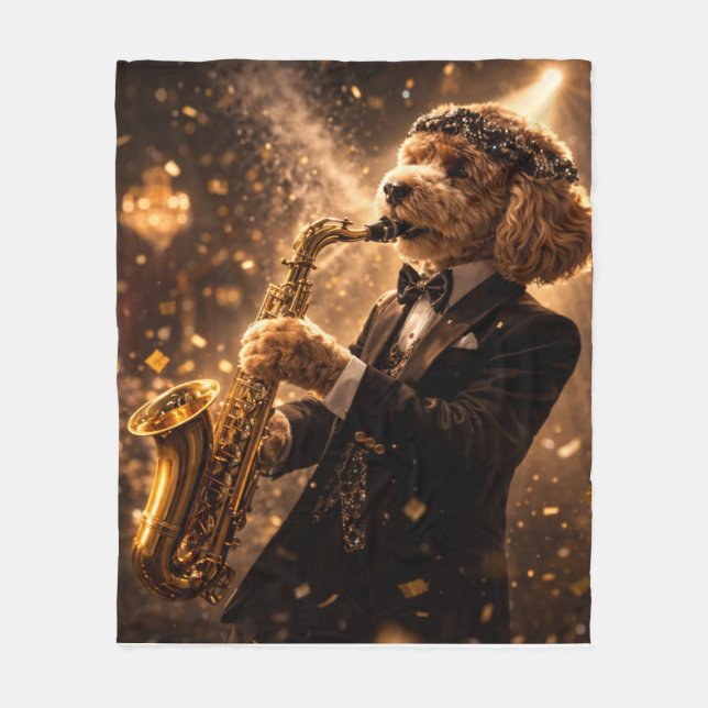 Luxury Cockapoo Blanket | home decor gift (Front)