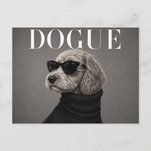 Luxury Cockapoo Dog Portrait Postcard