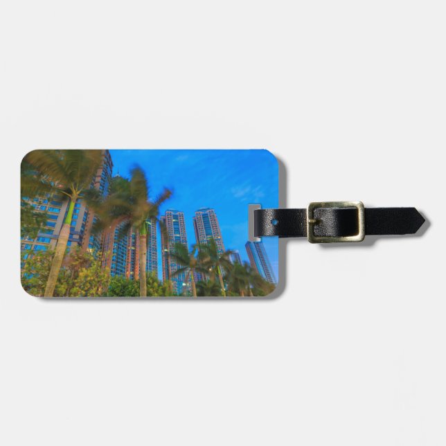 Luxury Condominiums in China Luggage Tag (Front Horizontal)