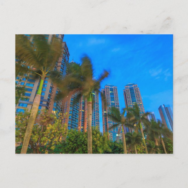 Luxury Condominiums in China Postcard (Front)