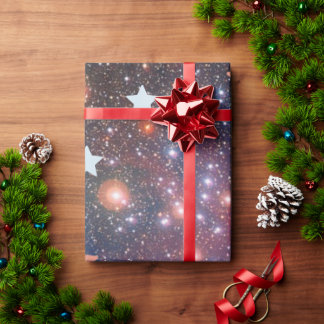 Luxury Cosmic Star Galaxy Wrapping Paper. Paper
