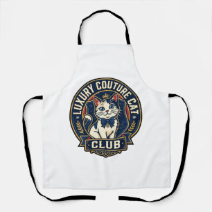 Luxury Couture Cat Cat Mum Gift Idea - Luxury Cout Apron