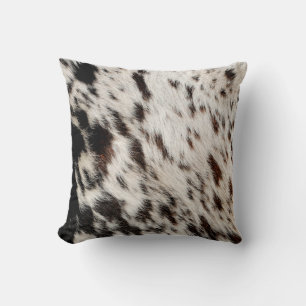 Luxury Cowhide Animal Skin Print  Cushion
