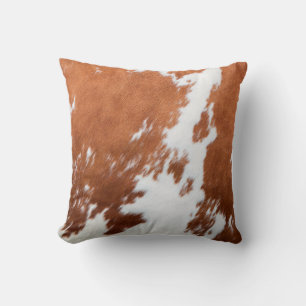 Luxury Cowhide Animal Skin Print  Cushion