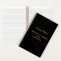 Luxury Crazy Circles Notebook – 5.5 x 8.5 journal