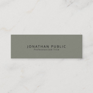 Luxury Creative Modern Elegant Premium Pearl Mini Business Card