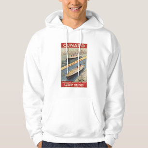 Luxury Cruises Travel Europe to all America Hoodie