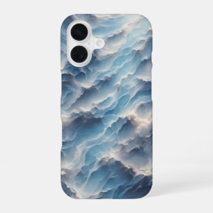 Luxury Deep Blue Sea Waves Phone Case - Abstract