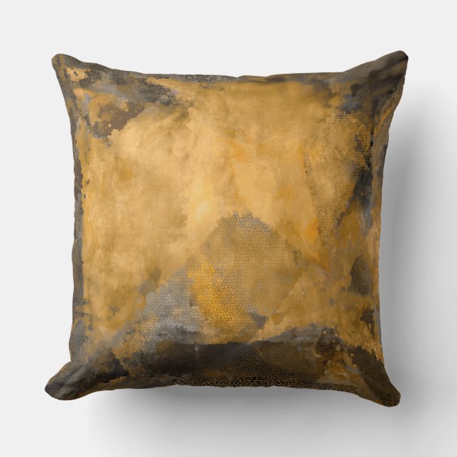 Luxury design, abstract geometric shapes, modern cushion (Front)
