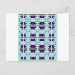 Luxury design aztecs, Mint edition Postcard