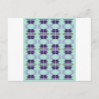 Luxury design aztecs, Mint edition Postcard