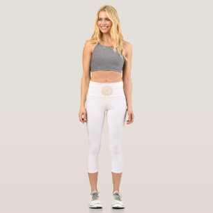 Luxury Design Girls Capri Leggings