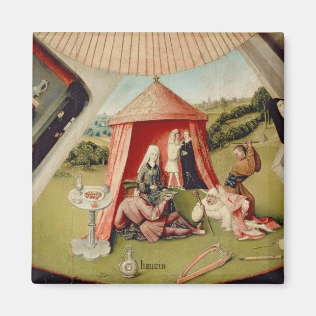 Luxury, detail from The Table of the Seven Magnet (Front)