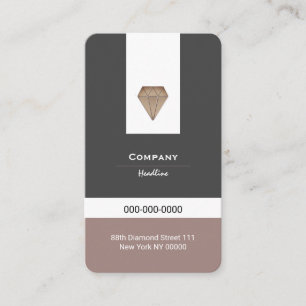 Luxury Diamond Business Card