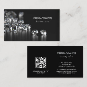 Luxury Diamonds Jeweler Jewelry Store Business Card
