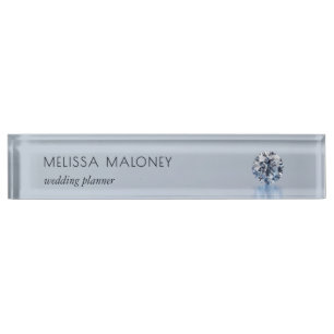 Luxury Diamonds Jeweler Jewelry Store Nameplate