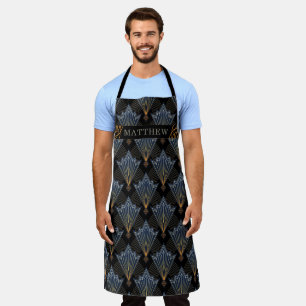 Luxury Elegant Art Trendy Deco Pattern Apron