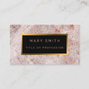 Luxury Elegant Black Gold Business Card