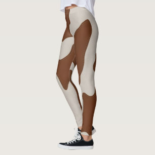 Luxury Elegant Faux Cow Leather Trendy Collection Leggings