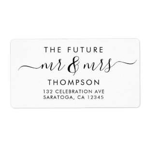 Luxury Elegant Future MR and MRS Script Modern Lab