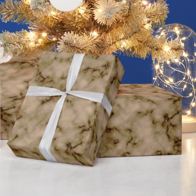 Luxury Elegant Modern Marble Wrapping Paper (Holidays)