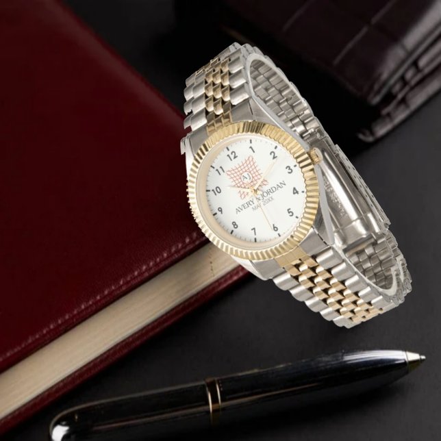 Luxury Elegant Monogram with Initials Watch (Creator Uploaded)