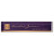 Luxury elegant purple leather gold monogrammed