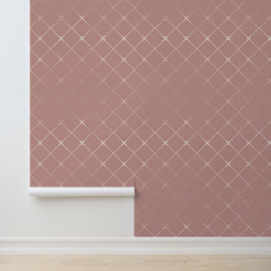 Luxury Elegant Shiny Geometric Pattern Wallpaper