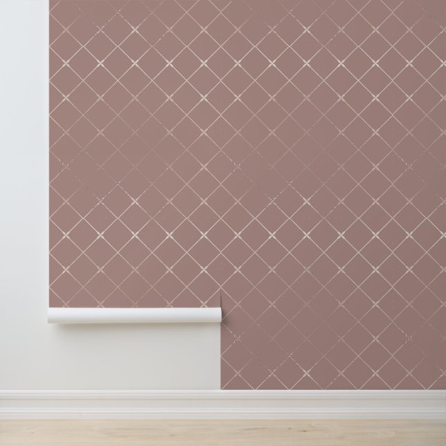 Luxury Elegant Shiny Geometric Pattern Wallpaper (Application)
