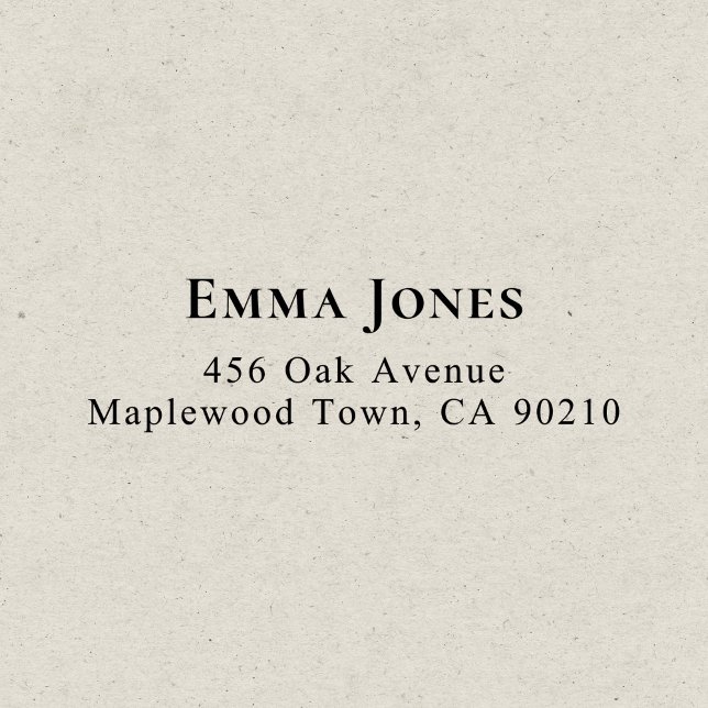 Luxury Elegant Simple Self-inking Stamp (Creator Uploaded)