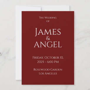 Luxury Elegant Wedding Invitation   Fully Editable