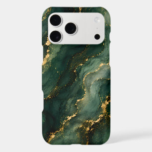 Luxury Emerald Marble with Gold Veins