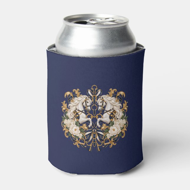 Luxury Equestrian Horses Can Cooler (Can Front)