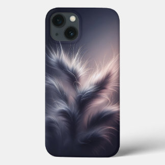 Luxury Ethereal Feather Phone Case - Glowing Soft