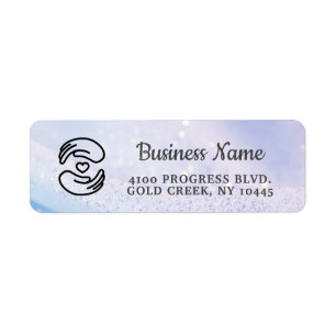 Luxury Etsy / Handmade Shop Packaging Label Return Address Label