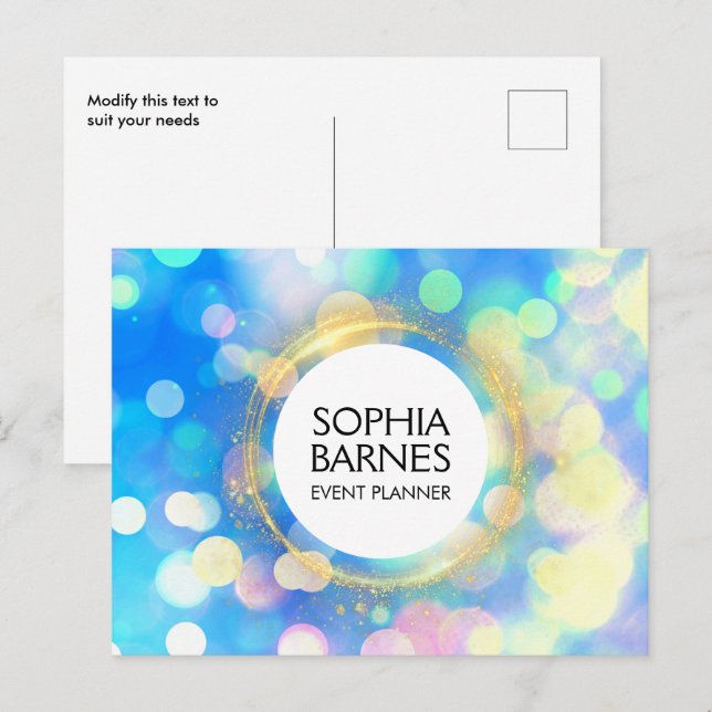 Luxury Event Planner Marketing Postcard (Front/Back)