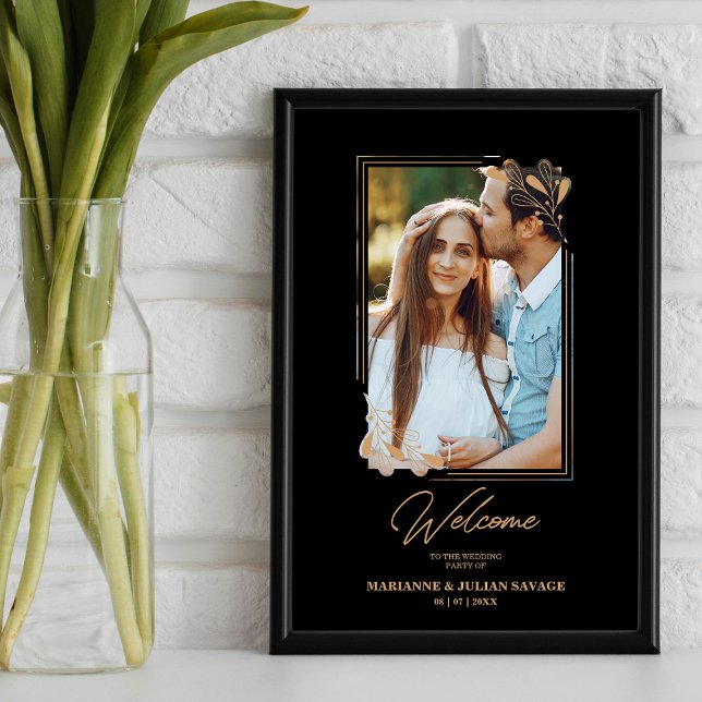 Luxury Fake Golden Branches Fancy Calligraphy Poster (Creator Uploaded)