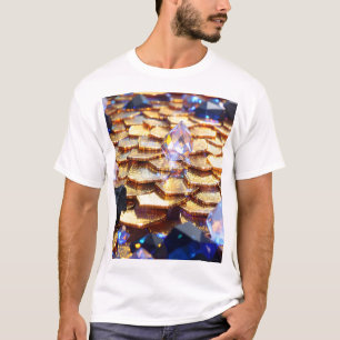 Luxury Fantasy Gemstone Abstract T-Shirt