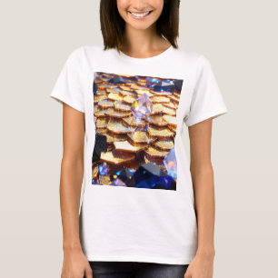 Luxury Fantasy Gemstone Abstract  T-Shirt